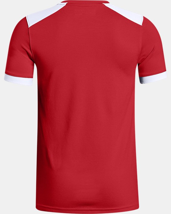 Kids' UA Threadborne Match Jersey, Red, pdpMainDesktop image number 1